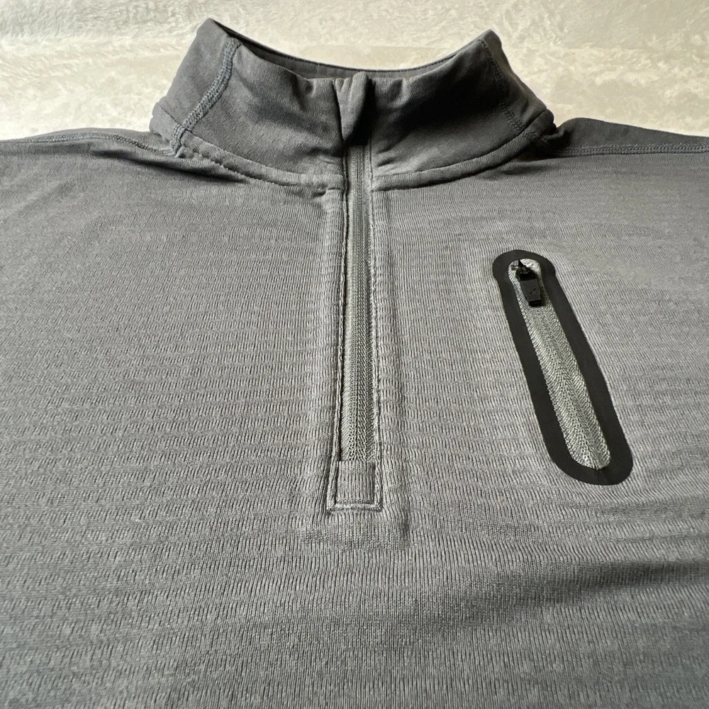 Ten Thousand Shirt Mens S Dark Gray The‎ Over Zip Lightweight Sweat shirt Casual